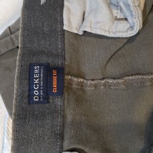 Dockers Classic Charcoal Trousers 38x32